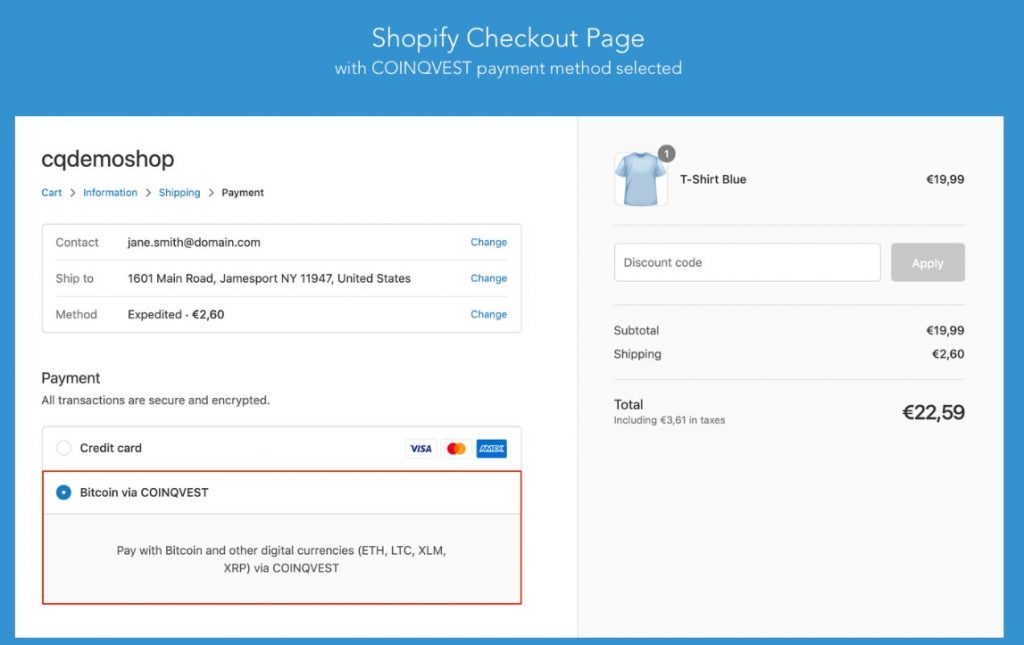 Does Shopify Allow Crypto Payments