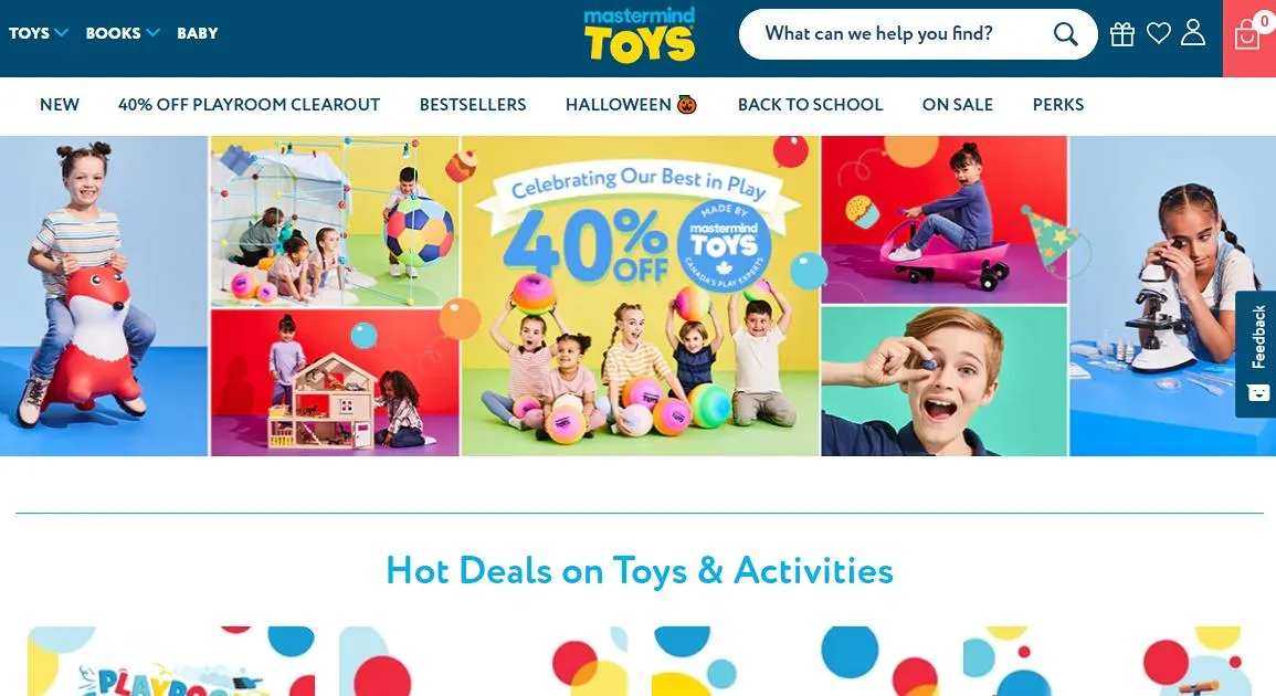 Mastermind Toys - Shopify Baby Toys Store