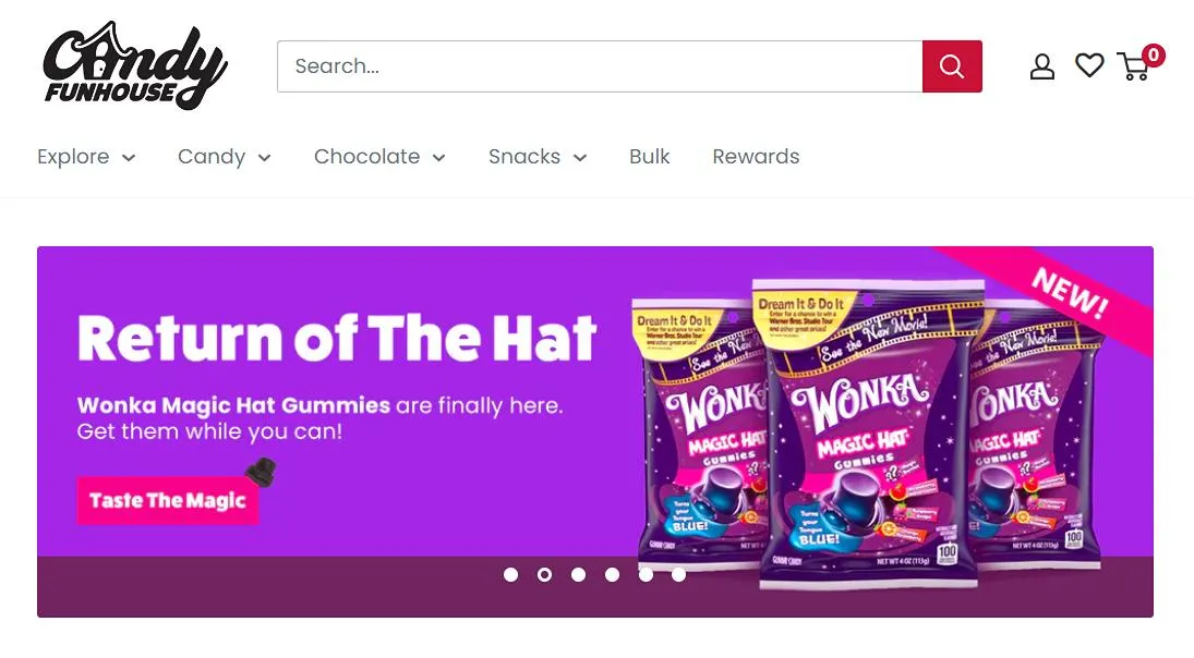 Candy FunHouse - Shopify Food Store