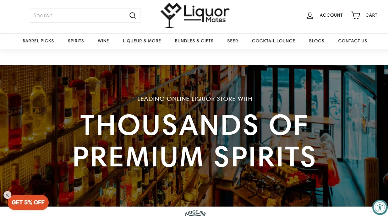 Liquor Mates - Shopify Liquor And Spirits Stores