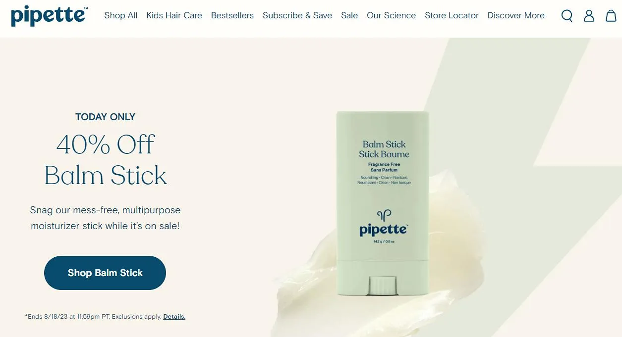 Pipette - Shopify Baby Products Store