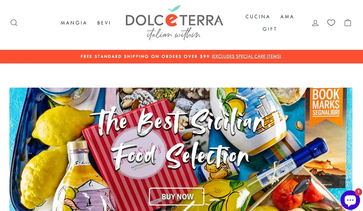 Dolce Terra - Shopify Liquor And Spirits Stores
