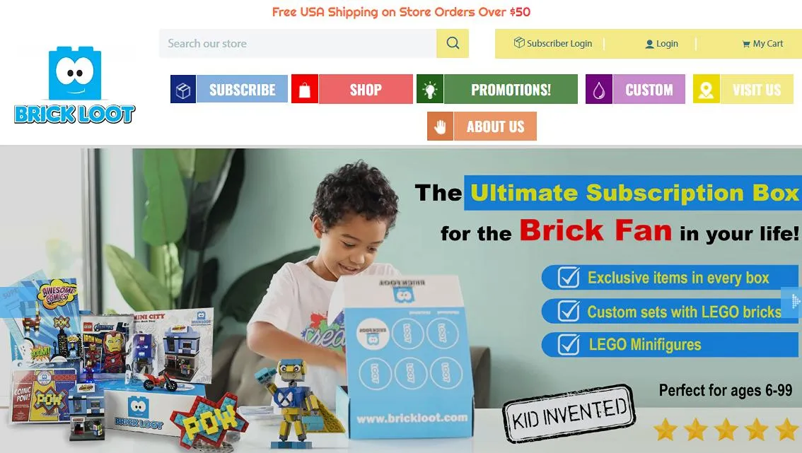 Brick Loot - Shopify Baby Toys Store