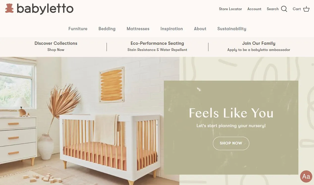 Baby Letto - Shopify Baby Products Store