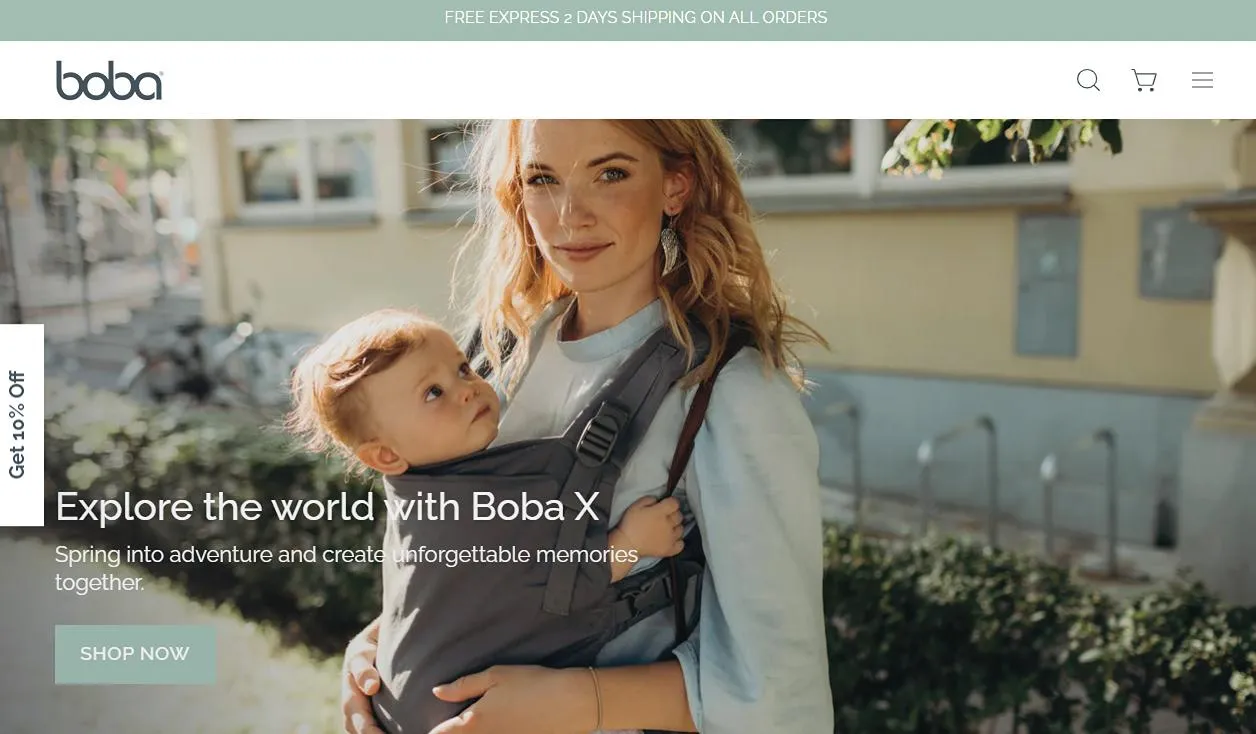 Boba - Shopify Baby Products Store