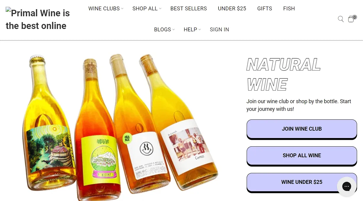 Primal Wine - Shopify Liquor And Spirits Stores