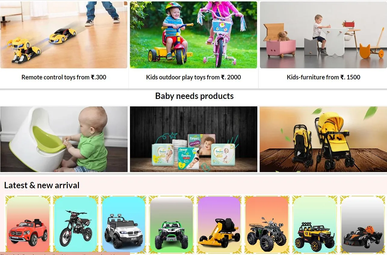 Fliptoy - Shopify Baby Products Store