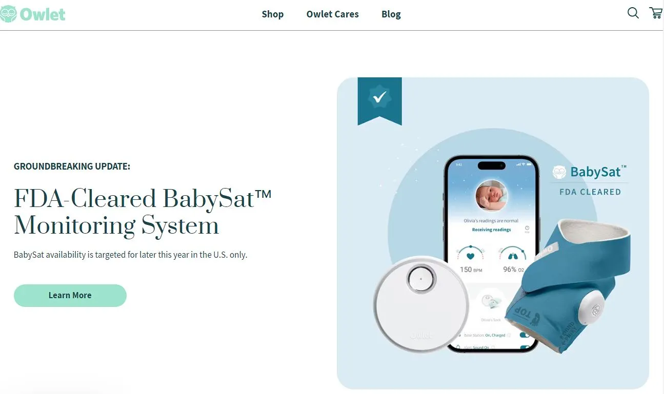 Owlet - Shopify Baby Products Store