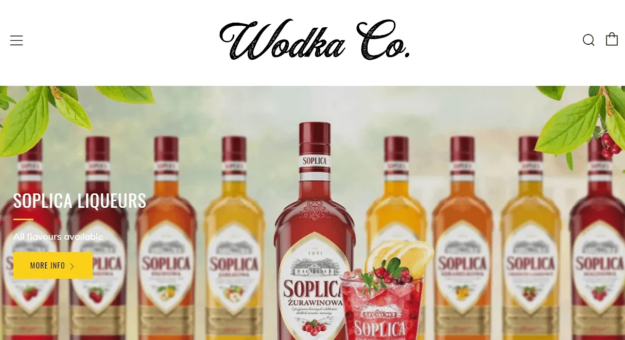 Wodka Co - Shopify Liquor And Spirits Stores