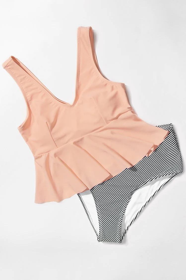 Cupshe Review - pink swimwear