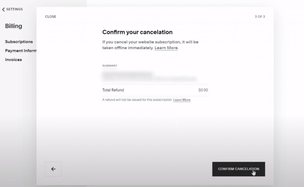 How to Cancel Squarespace