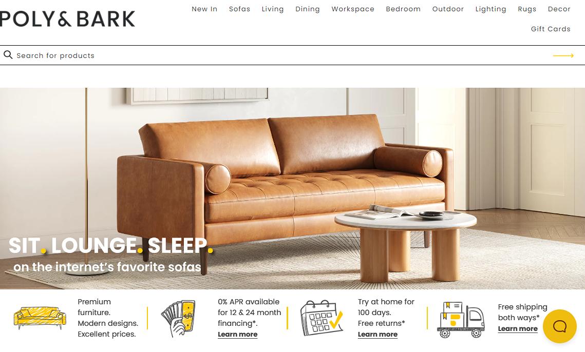 Poly and Bark Reviews: Furniture Brand and Insights
