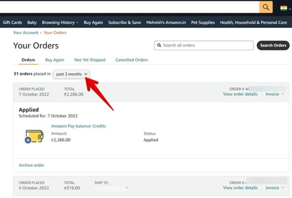 How to Delete an Amazon Order from Your History