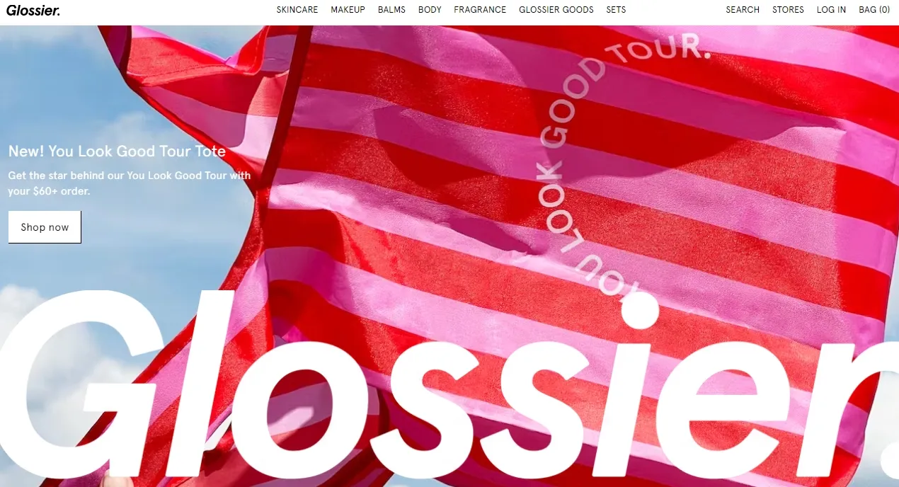 Glossier - Shopify Makeup Store
