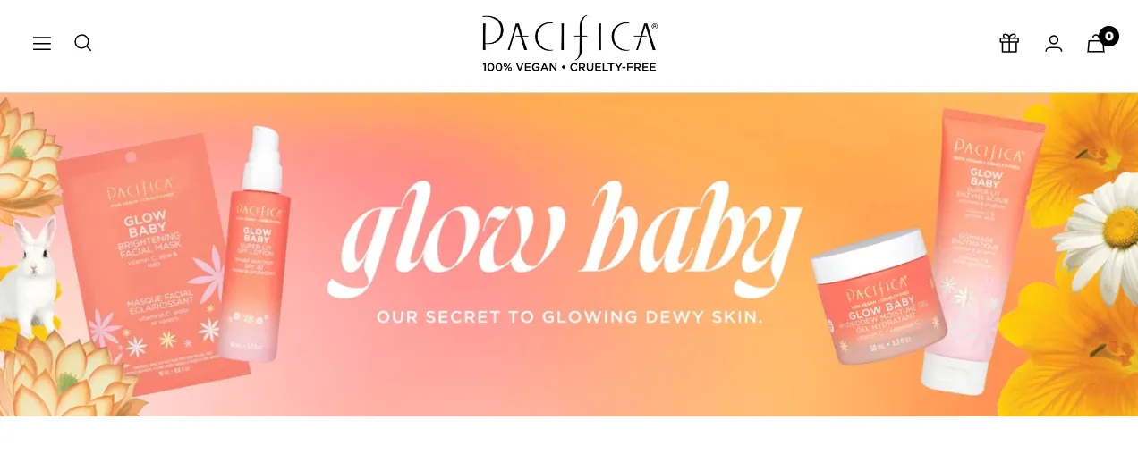 Pacifica Beauty - Shopify Makeup Store