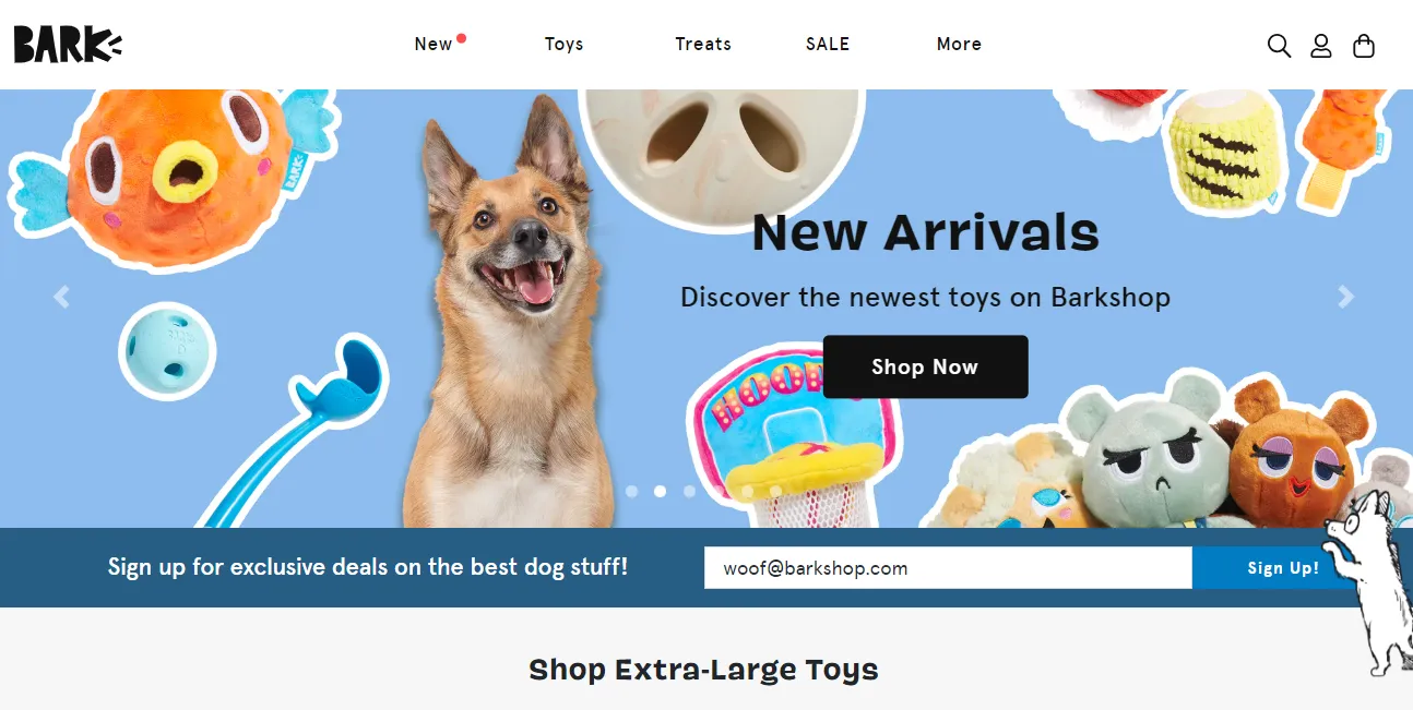 Bark Shop - Shopify Pet Supply Store