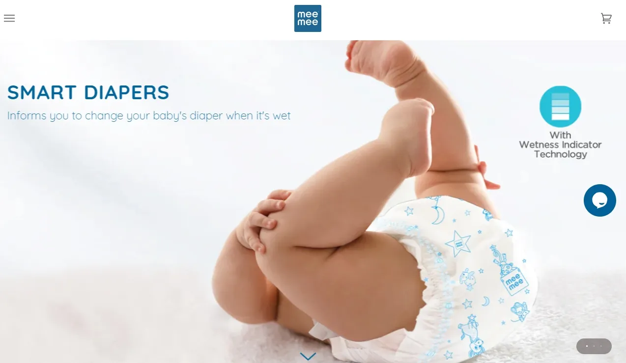 Meemee - Shopify Baby Diapering Store