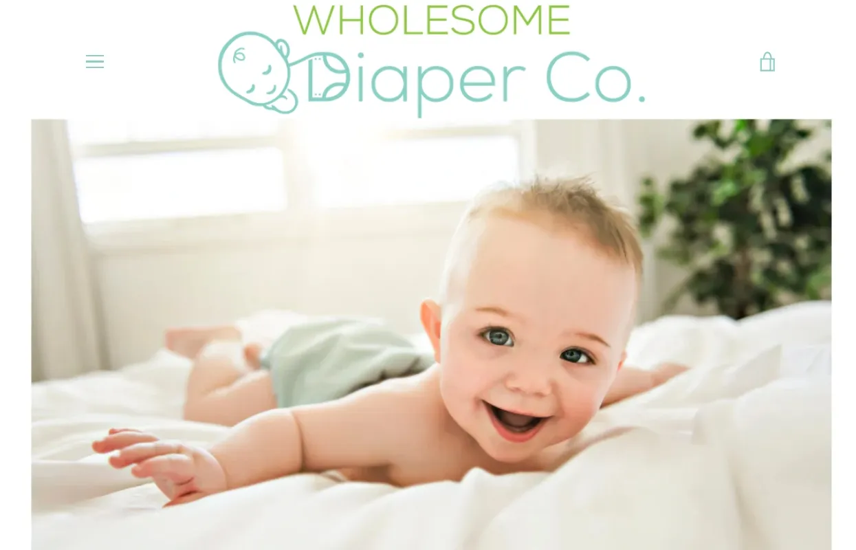 Whole Some Diaper - Shopify Baby Diapering Store