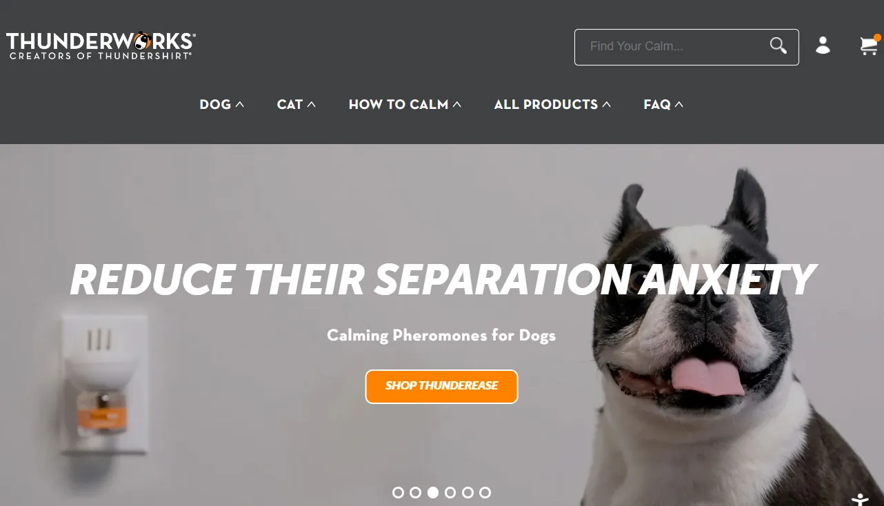 Thunder Shirt - Shopify Pet Supply Store