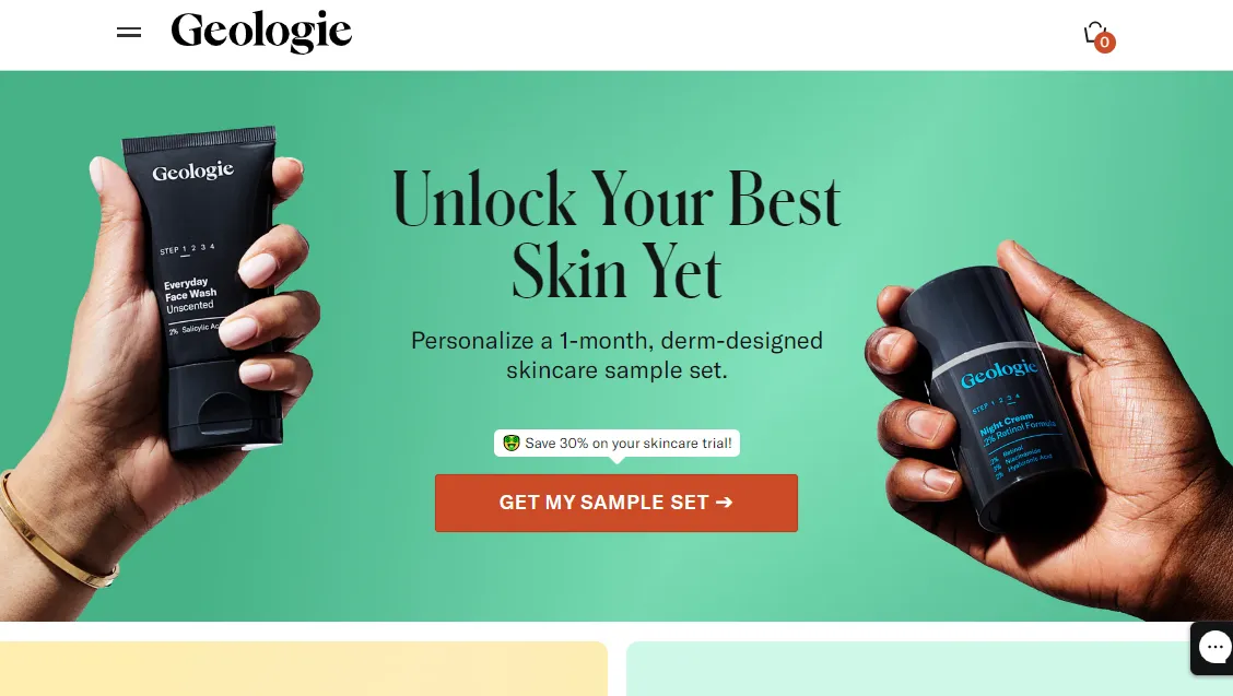 Geologie - Shopify Skincare Store