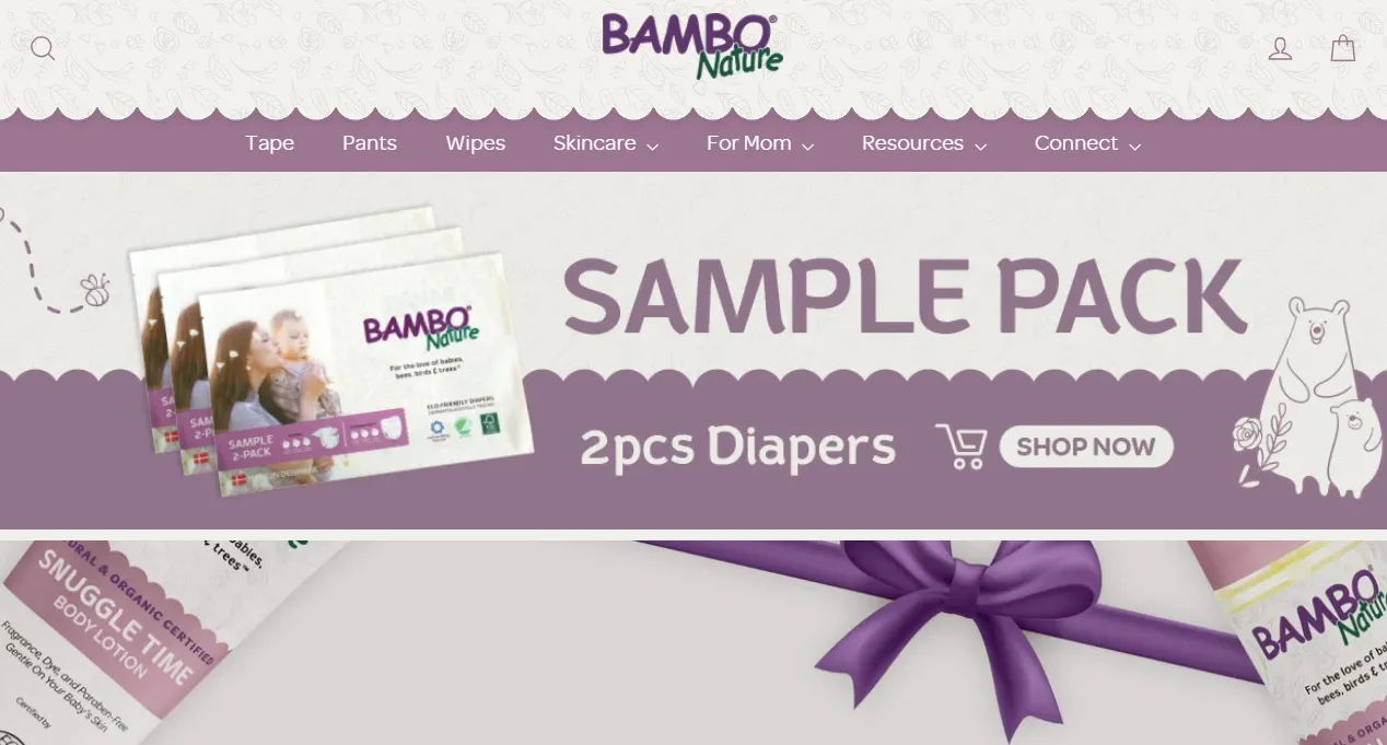 Bambo Nature - Shopify Baby Diapering Store