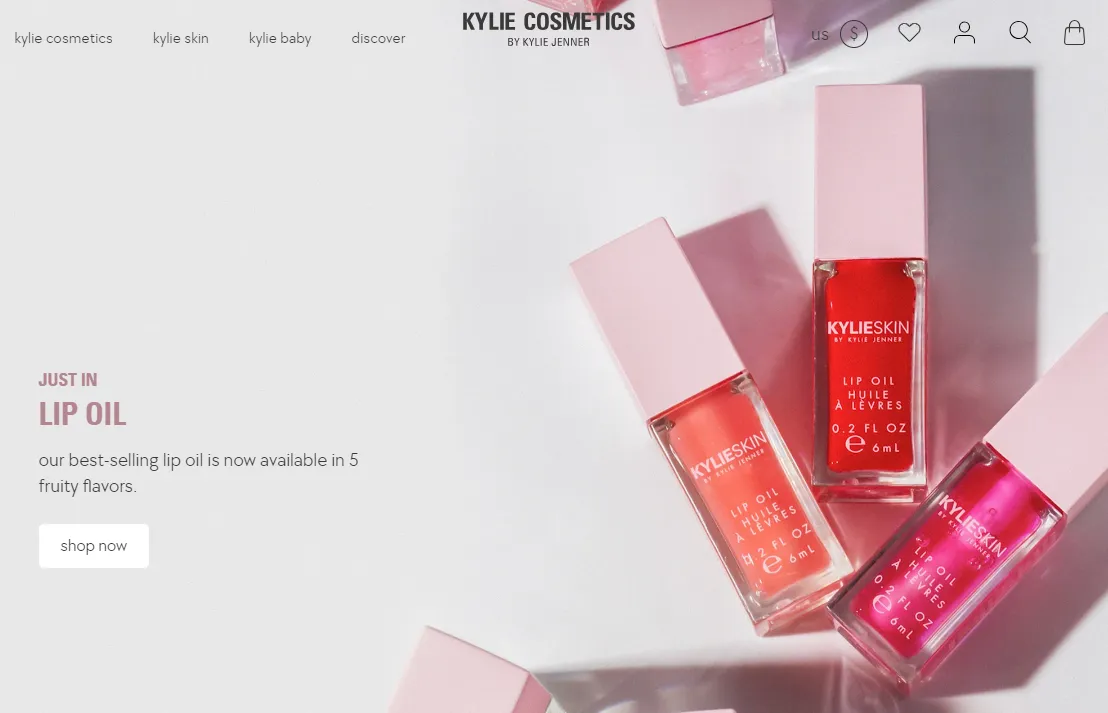 Kylie Cosmetics - Shopify Skincare Store