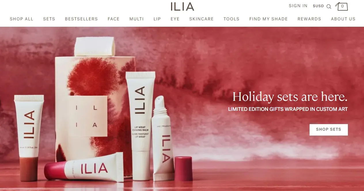 ILIA - Shopify Makeup Store