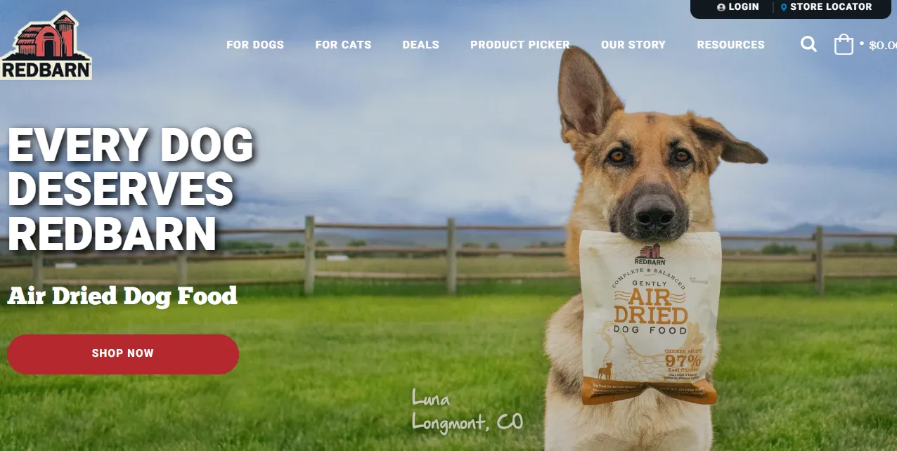 Redbarn Pet Products - Shopify Pet Supply Store