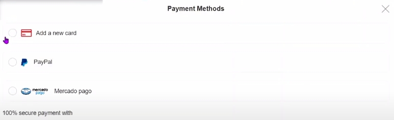 Choose Paypal as the Payment Method - Aliexpress Take Paypal
