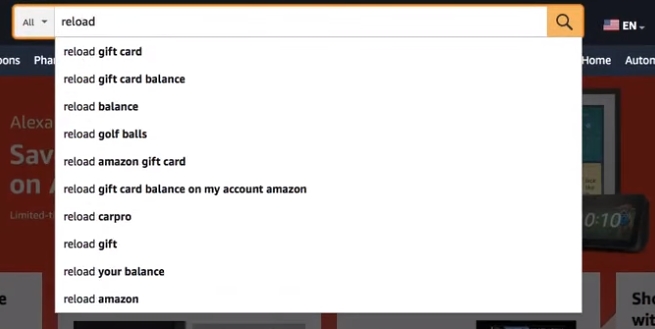 Log in to your Amazon and search reload gift card - Use Multiple Gift Cards on Amazon