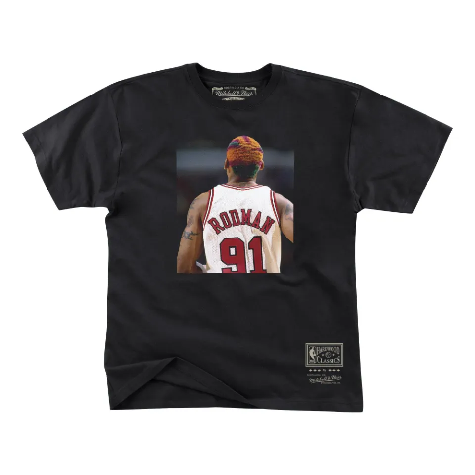 Chicago Bulls Rodman Real Photo T-Shirt