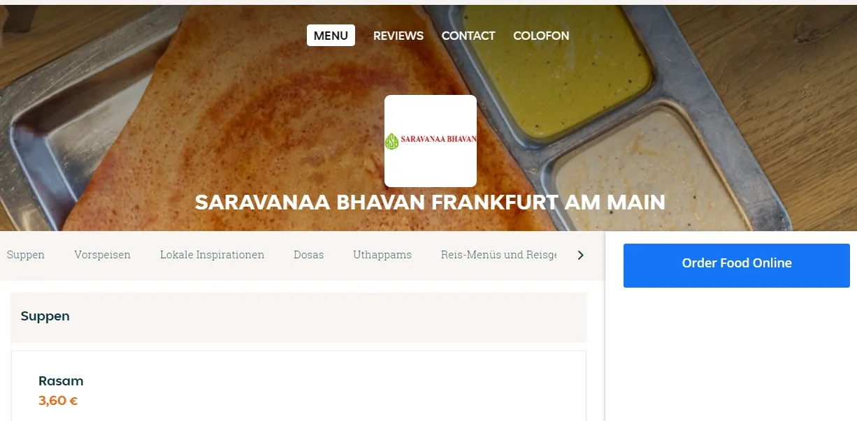 SARAVANAA BHAVAN FRANKFURT AM MAIN’s Cutting-Edge Marketing Method Revealed