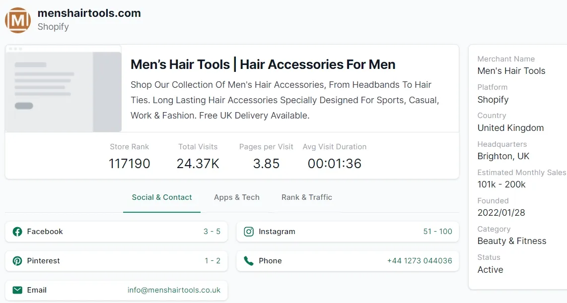 Men's Hair Tools