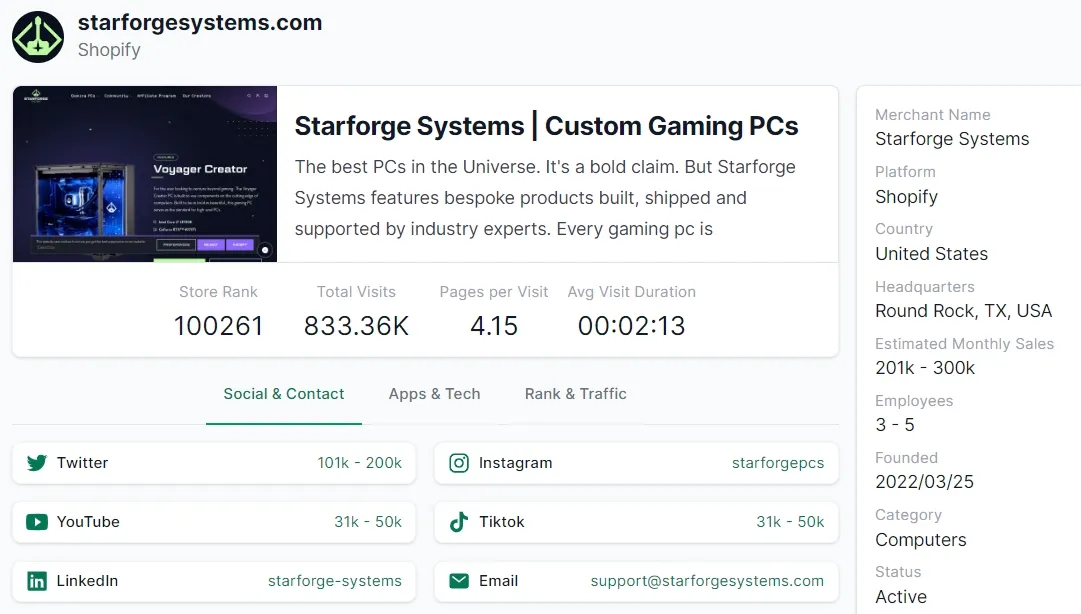 Starforge Systems