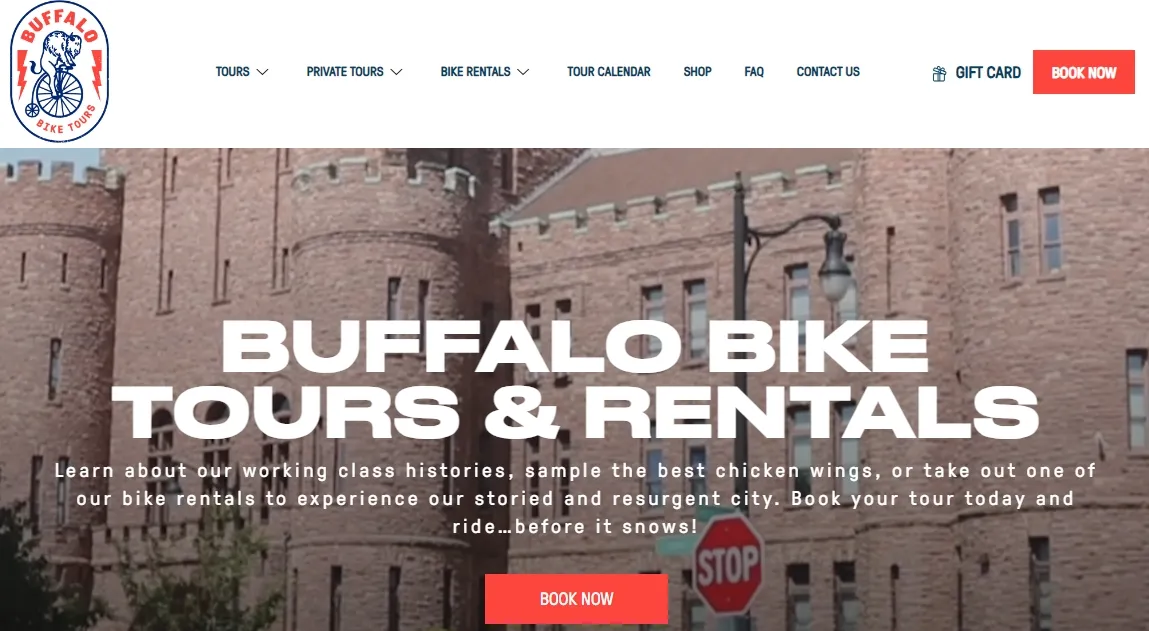 How Does Buffalo Bike Tours Attract Customers with Creative and Artistic Marketing?