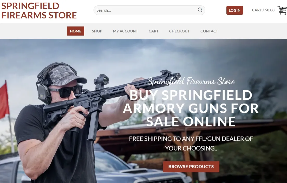 How Does Springfield Firearm Store Integration of Social Elements into the Shopping Experience?