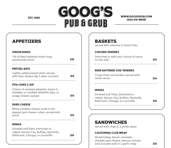 Goog's Pub