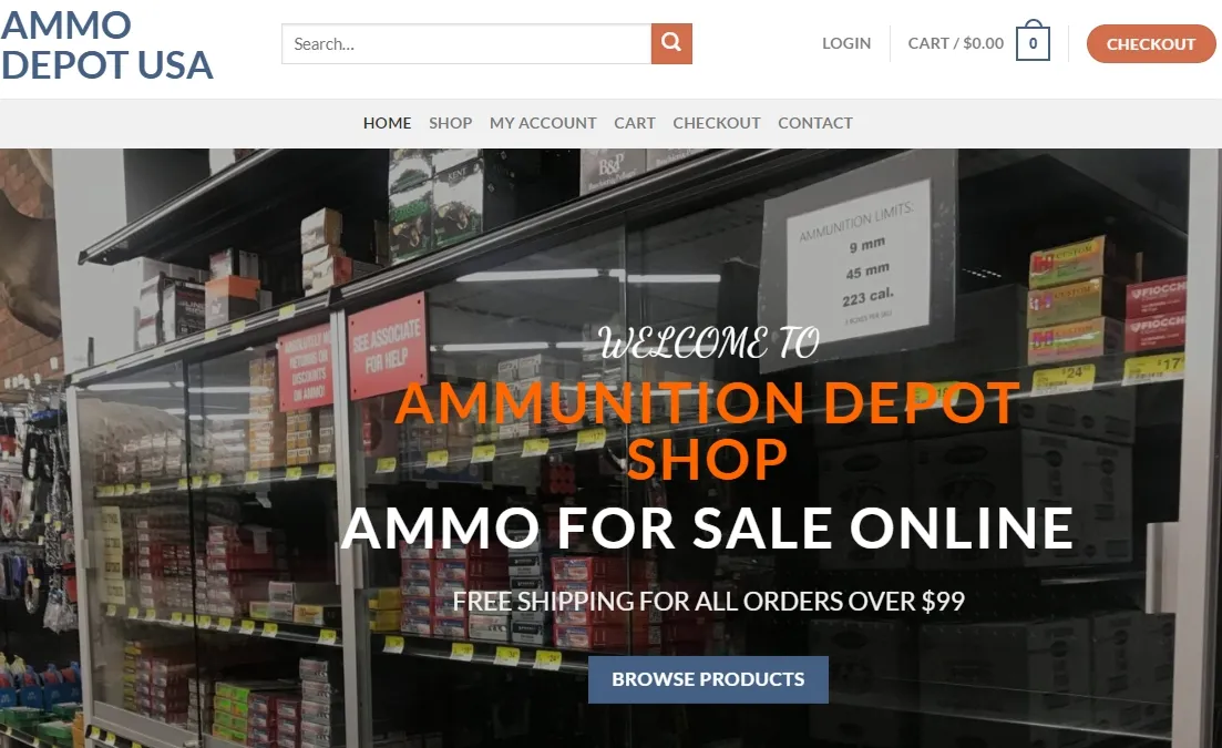 How Does AMMO Depot Attract Customers Through Stories?